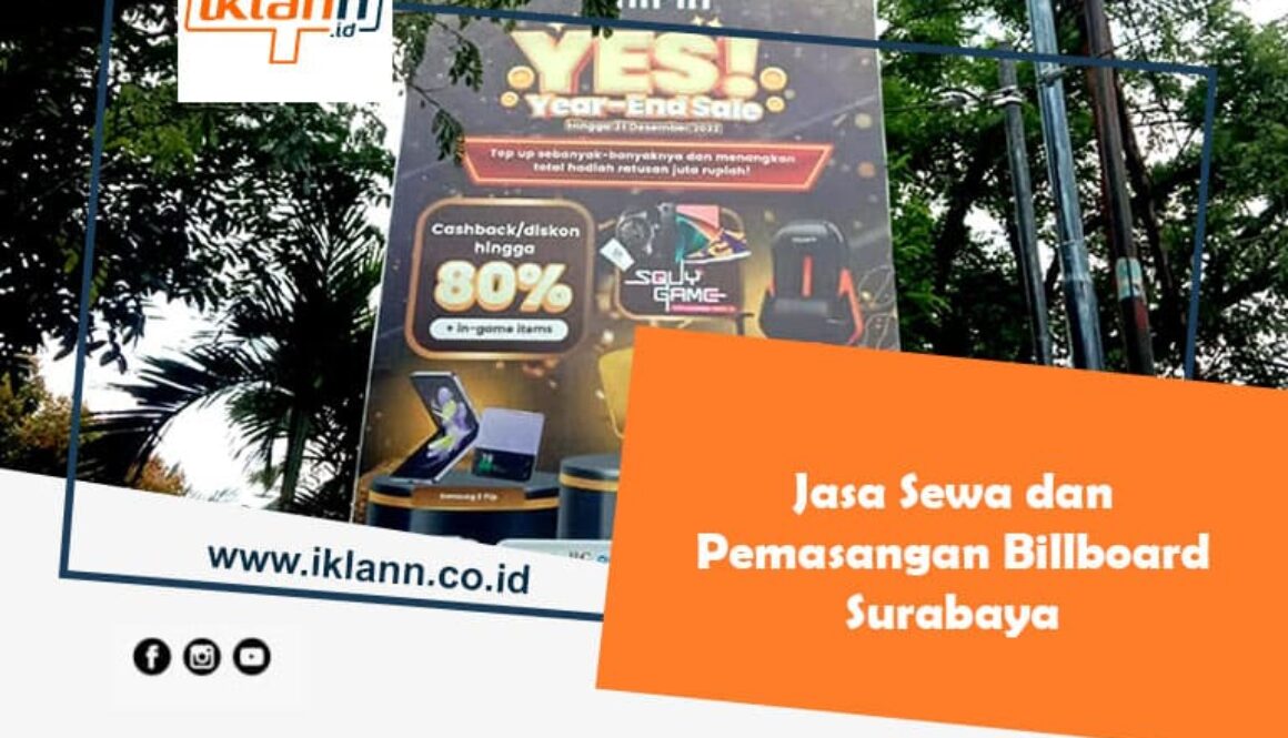 Jasa Sewa dan Pemasangan Billboard Surabaya