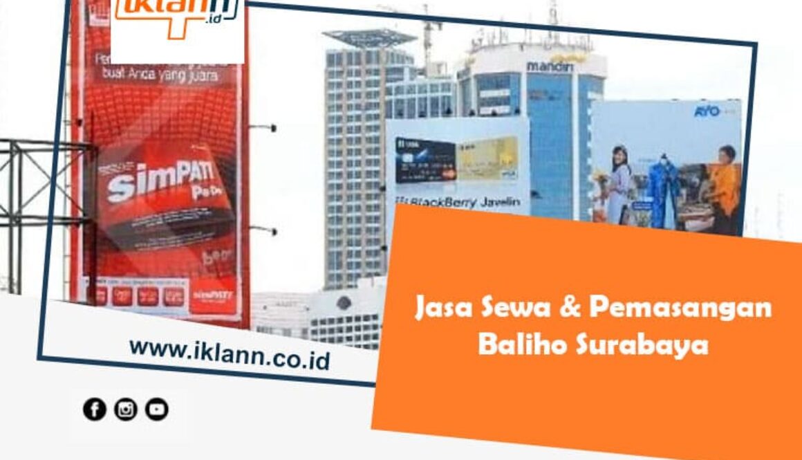 Jasa Sewa & Pemasangan Baliho Surabaya