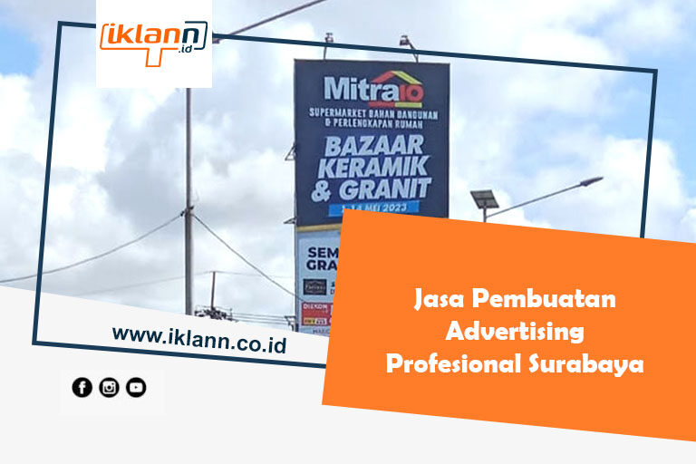 Jasa Pembuatan Advertising Profesional Surabaya